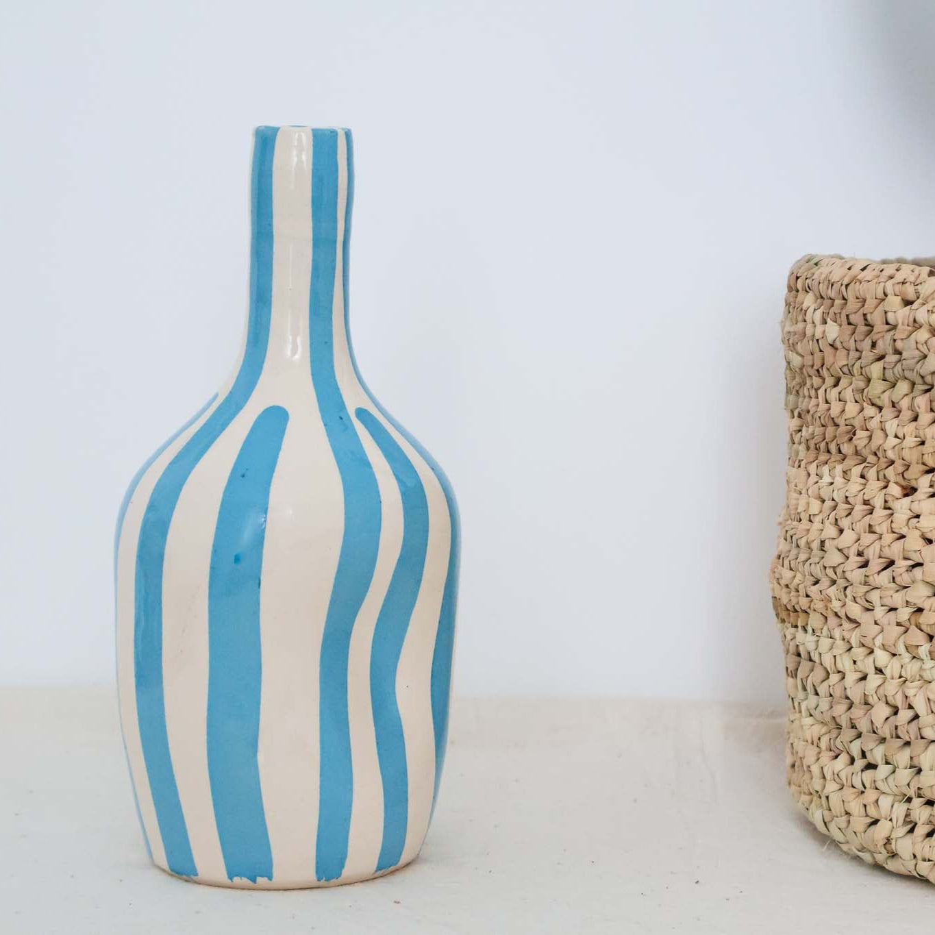 Vase bouteille Qenina – fabrication artisanale