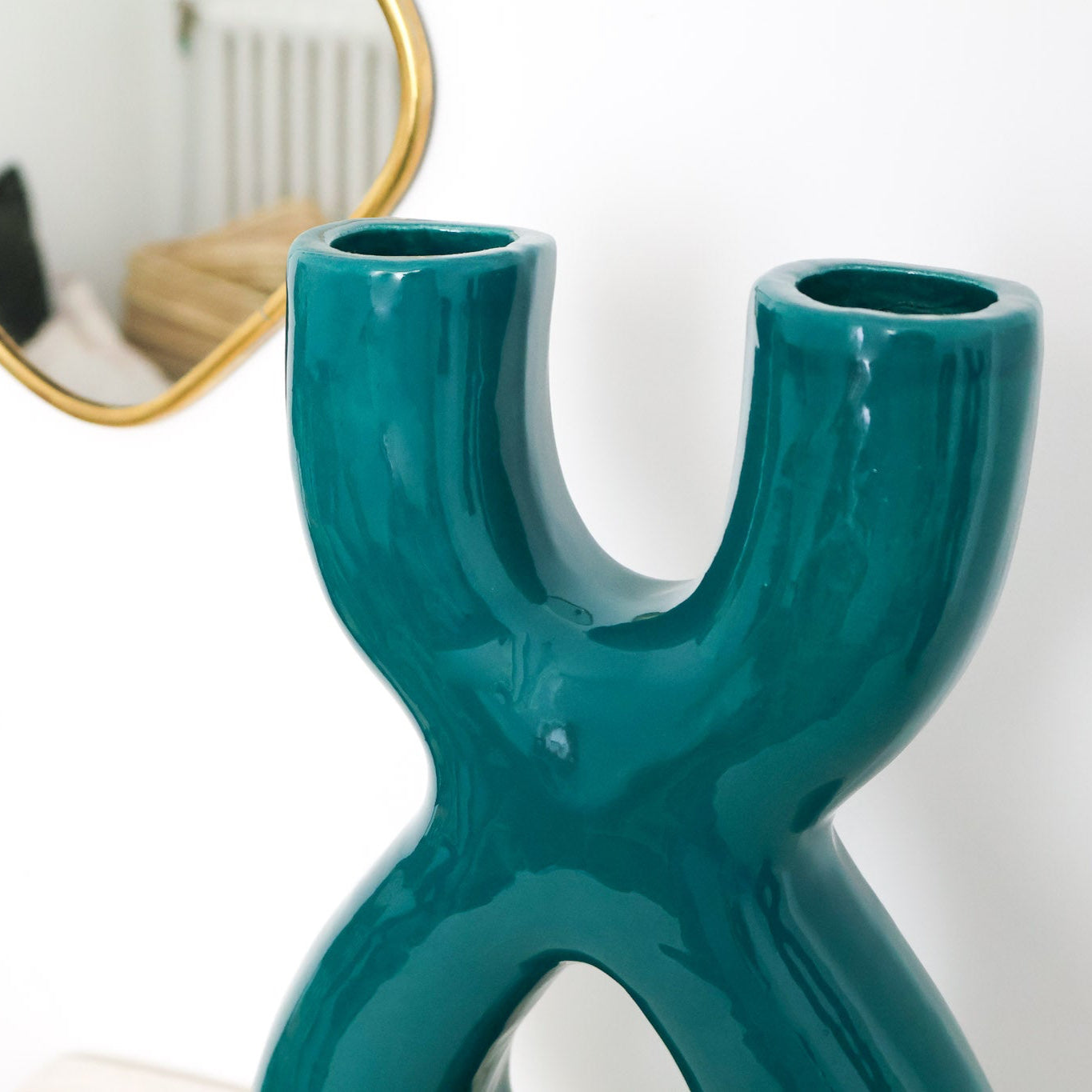 Vase Ya en terre cuite émaillée
