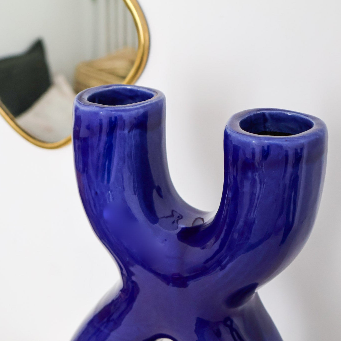 Vase Ya en terre cuite émaillée