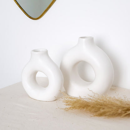 Vase Daira en Tadelakt – fabrication artisanale