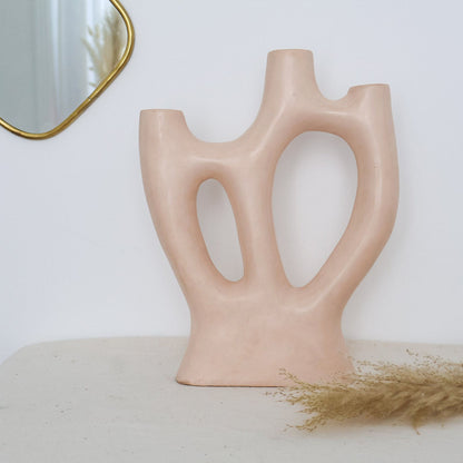 Vase Gushn en Tadelakt