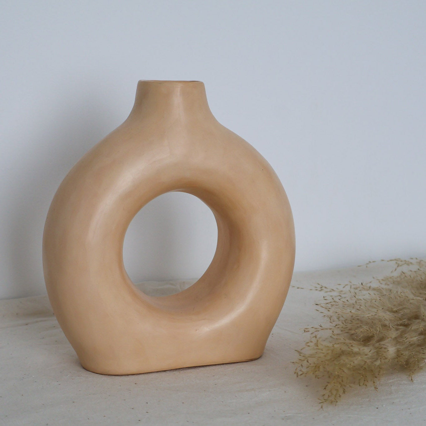Vase Daira en Tadelakt – fabrication artisanale