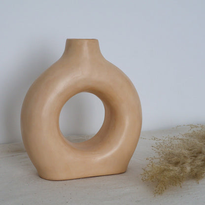Vase Daira en Tadelakt – fabrication artisanale