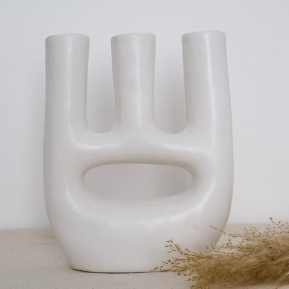Vase Thalatha en Tadelakt